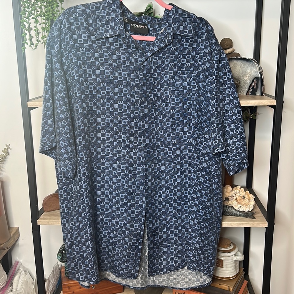 Colore Italia Men’s 100% Silk Shirt